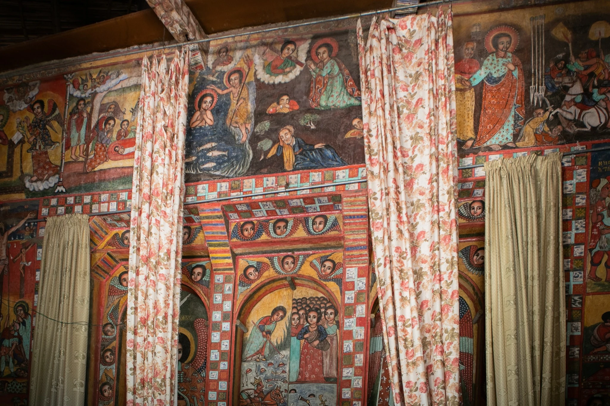 Ethiopian church paintings, a cultural documentary subject